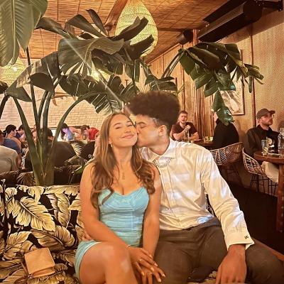 Nicolas Neruda Kodjoe and his high school sweetheart, Marlowe Hutter.